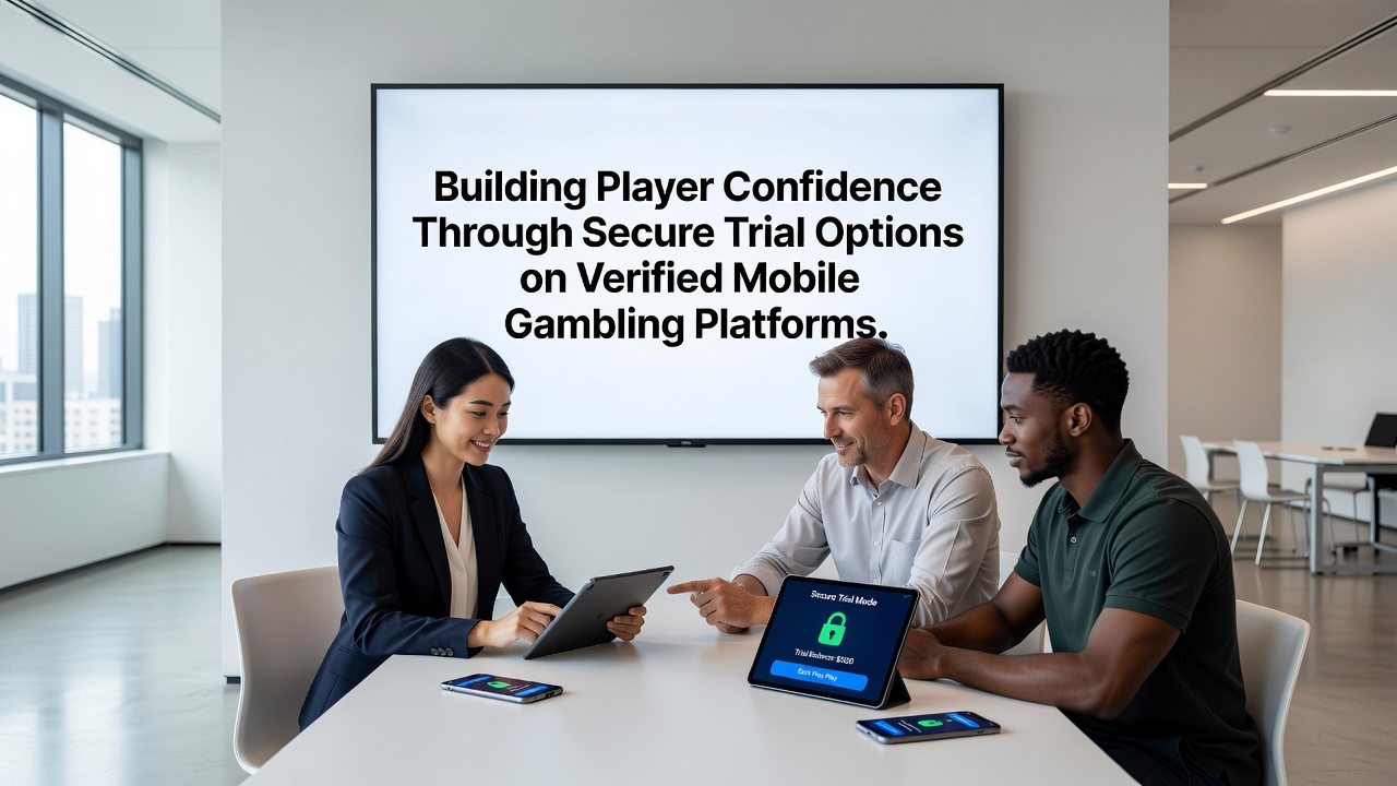 Speler die een veilige mobiele demo test op een geverifieerd Nederlands platform