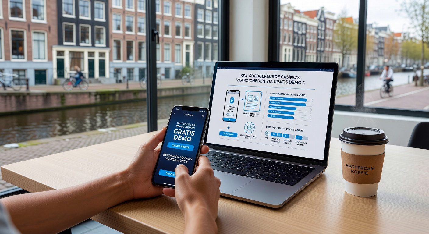 Live dealer sessie in demo-modus op een tablet met Nederlandse spelerinterface